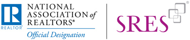 national Association of realtors and SRES logos
